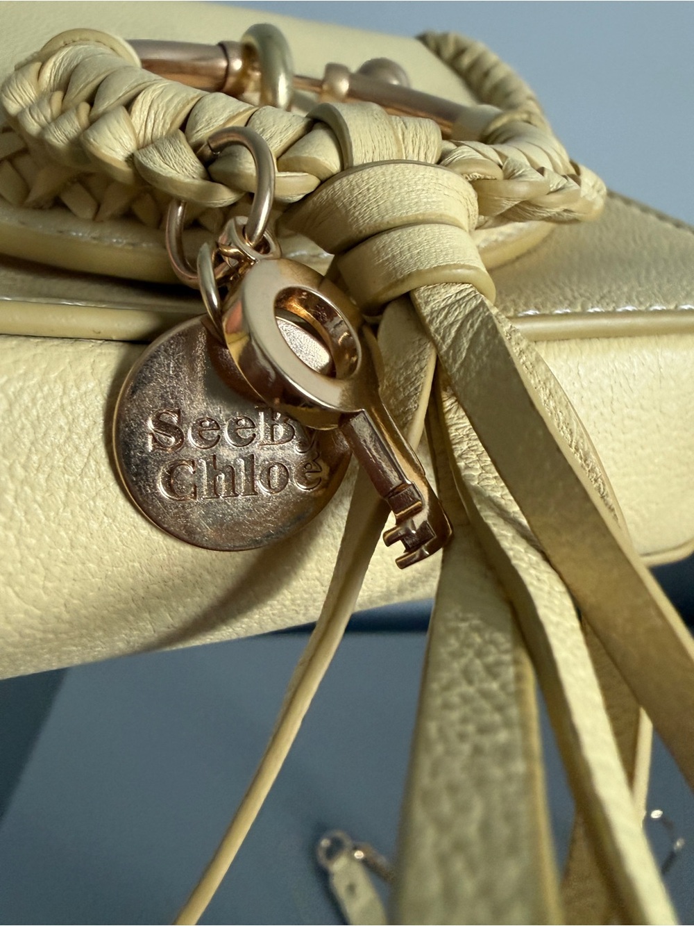 See by Chloé Joan Mini Camera Bag – Pale Yellow/Cream - Picture 5 of 10